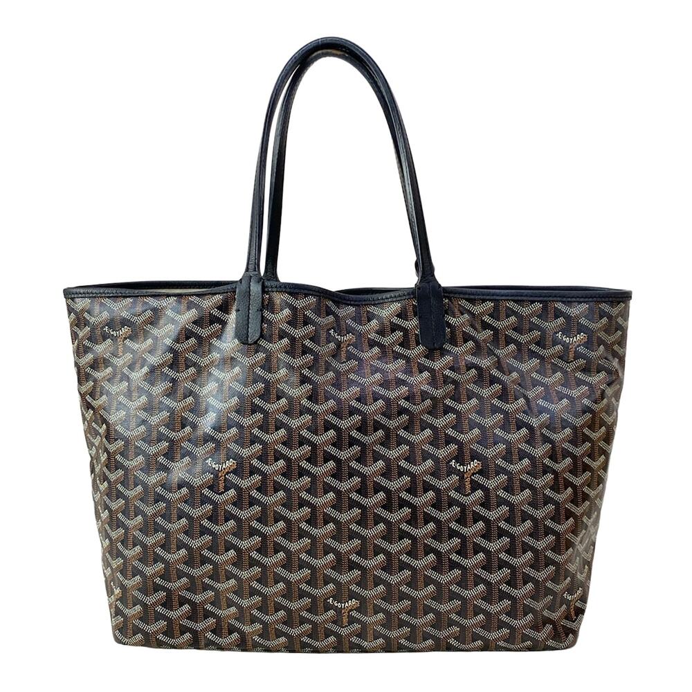 Goyard Saint Louis PM Tote Bag Coated Canvas Leather